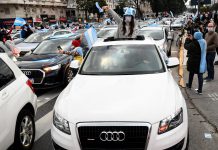Nueva marcha opositora: convocan para el 8N, contra el fallo de la Corte El banderazo por Vicentin - Foto: Telam