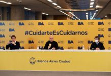 Horacio Rodríguez Larreta: “Nos quieren hacer arrodillar” Tras el contagio de María Eugenia Vidal, Horacio Rodríguez Larreta dio negativo de coronavirus