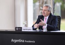 El mensaje de Alberto Fernández minutos después de la aprobación de la ley de aborto El presidente Alberto Fernández anunció este mediodía un plan de obras de infraestructura para 19 municipios de Chubut, La Pampa, Neuquén, Río Negro, Santa Cruz y Tierra del Fuego, en el marco del programa Argentina Hace, por una inversión de 2.270 millones de pesos para este año - Foto: Presidencia