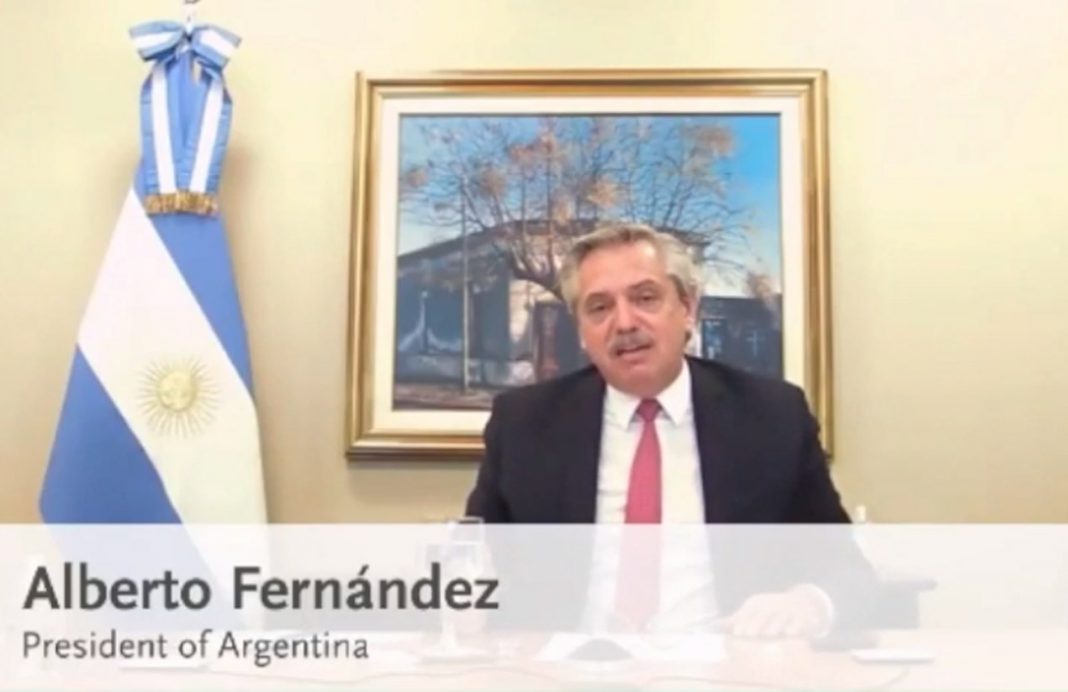 En el Consejo de las Américas, Alberto Fernández les pidió a los bonistas: “Ayuden a la Argentina a salir de esta postración”
