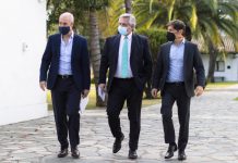 Escuelas: la Corte sólo reflejó el error político que el gobierno cometió por su ceguera con la grieta Alberto Fernández anunció la extensión de la cuarentena hasta el 16 de agosto - Foto: Telam