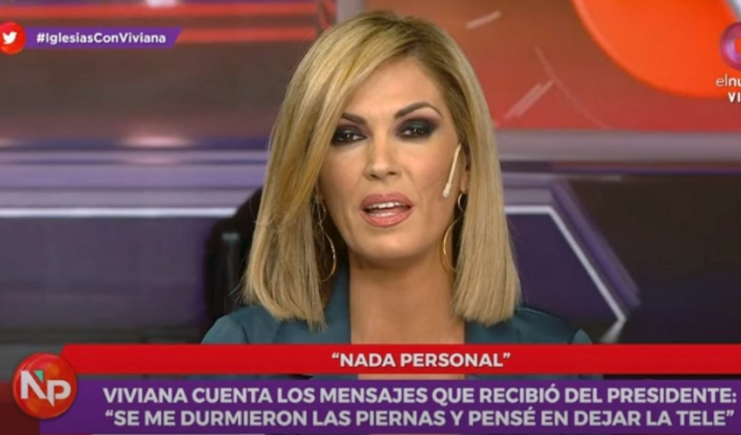 Viviana Canosa contó que recibió mensajes de Alberto Fernández: “Me pareció intimidatorio y me quedé paralizada”