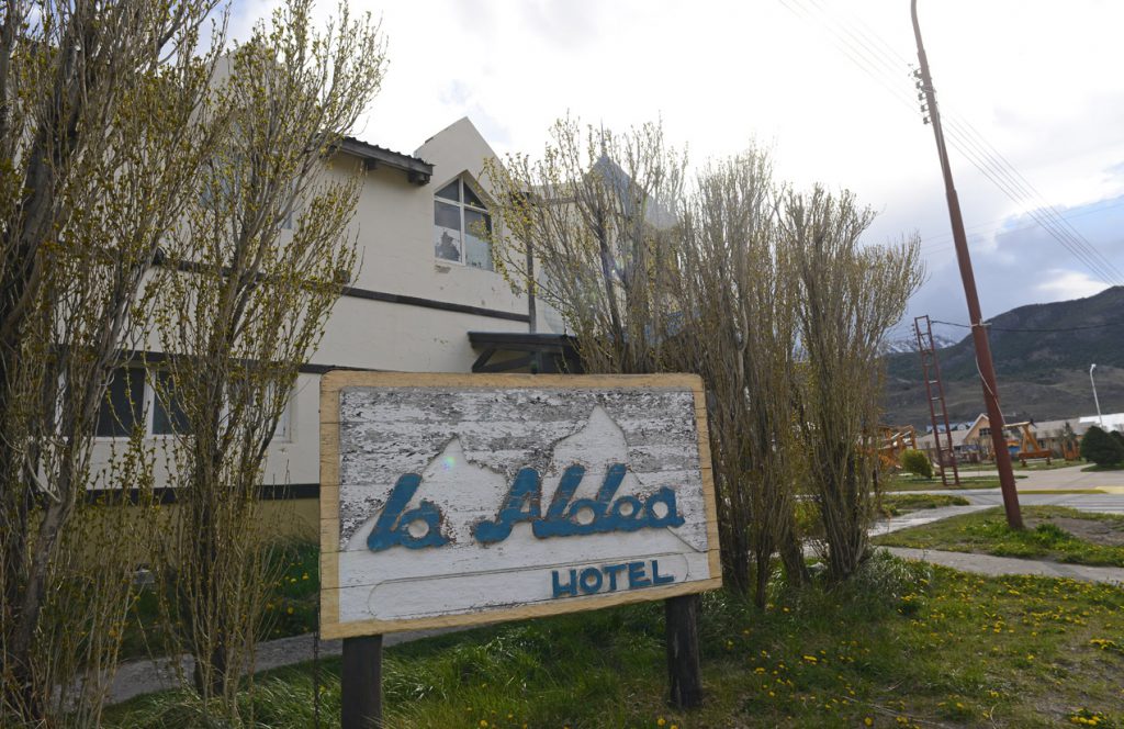 Hotel La Aldea en El Chalten de la familia Kirchner - Foto: OPI Santa Cruz/Francisco Muñoz