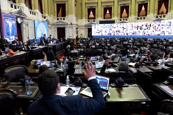 Diputados: aprueban la ampliación del presupuesto con el artículo que permite la dolarización de títulos en pesos