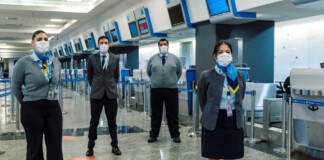 Aerolíneas Argentinas preparados para los vuelos -