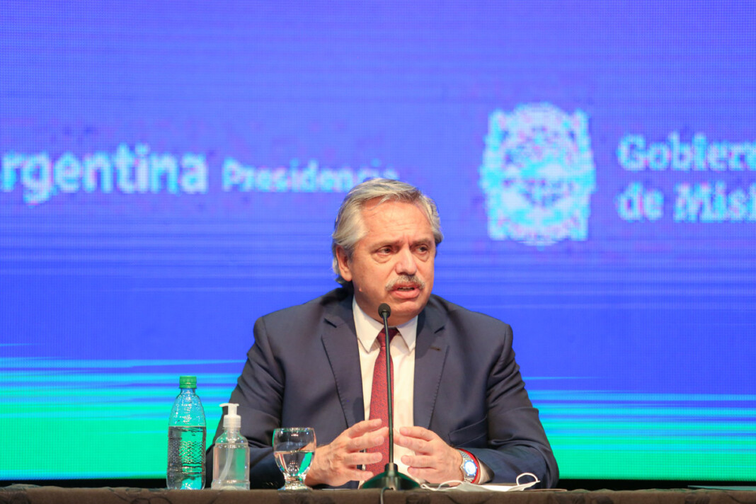 El presidente Alberto Fernández anuncia una nueva cuarentena - Foto: Telam