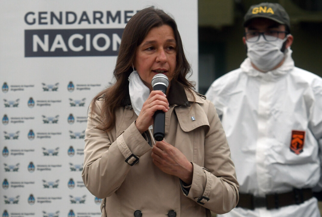 La ministra de Seguridad Sabina Frederic - Foto: Telam