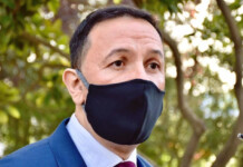 El intendente Adrián Maderna