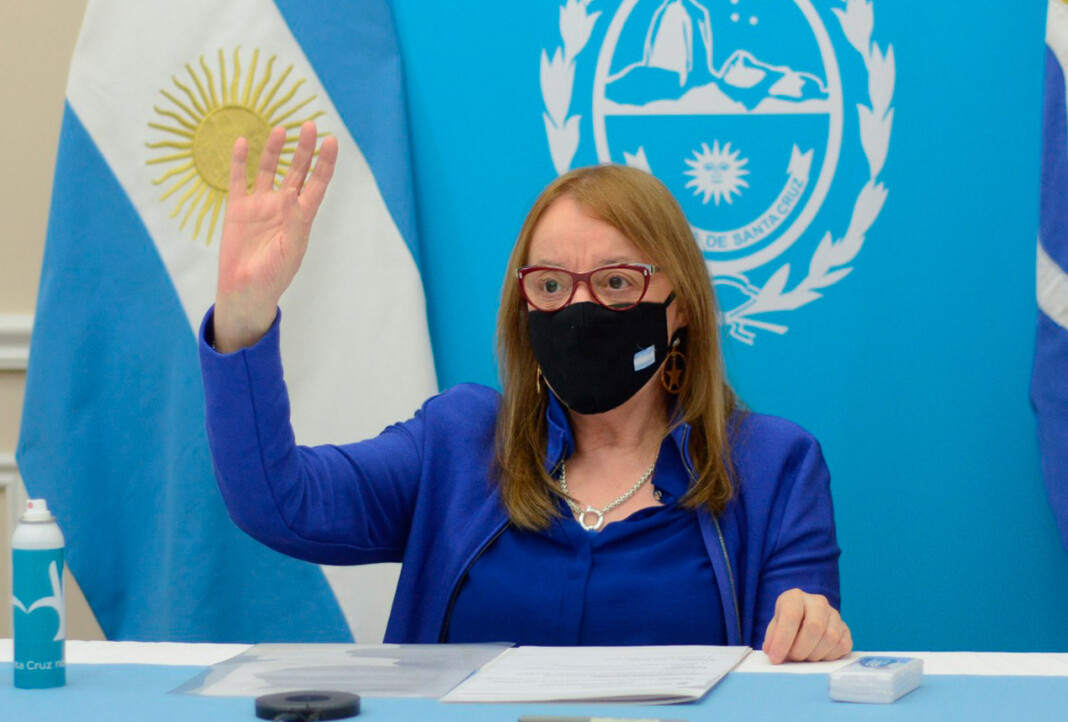 La gobernadora de Santa Cruz Alicia Kirchner - Foto: Prensa de Gobierno