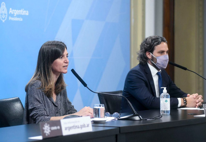 Fernanda Raverta, titular de la Anses