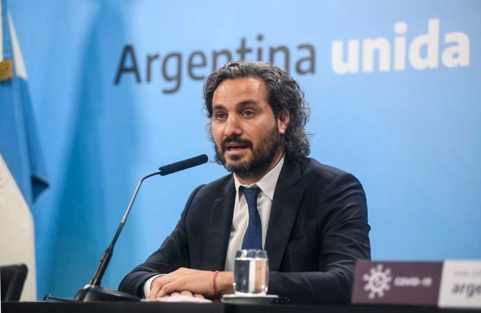 El jefe de gabinete Santiago Cafiero -