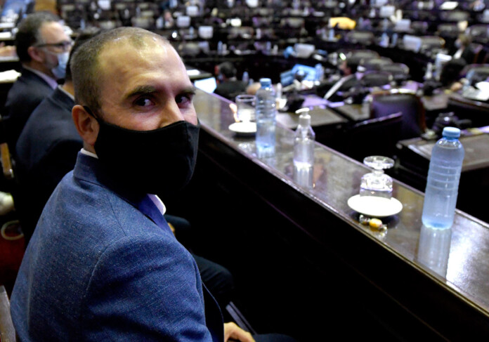 Martín Guzmán Ministro de Economía en la Cámara de Diputados - Foto: Telam