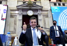 Sergio Massa, el próximo testigo en el juicio contra Cristina Kirchner por la corrupción en la obra pública Sergio Massa Diputados de la Nación - Foto: Telam