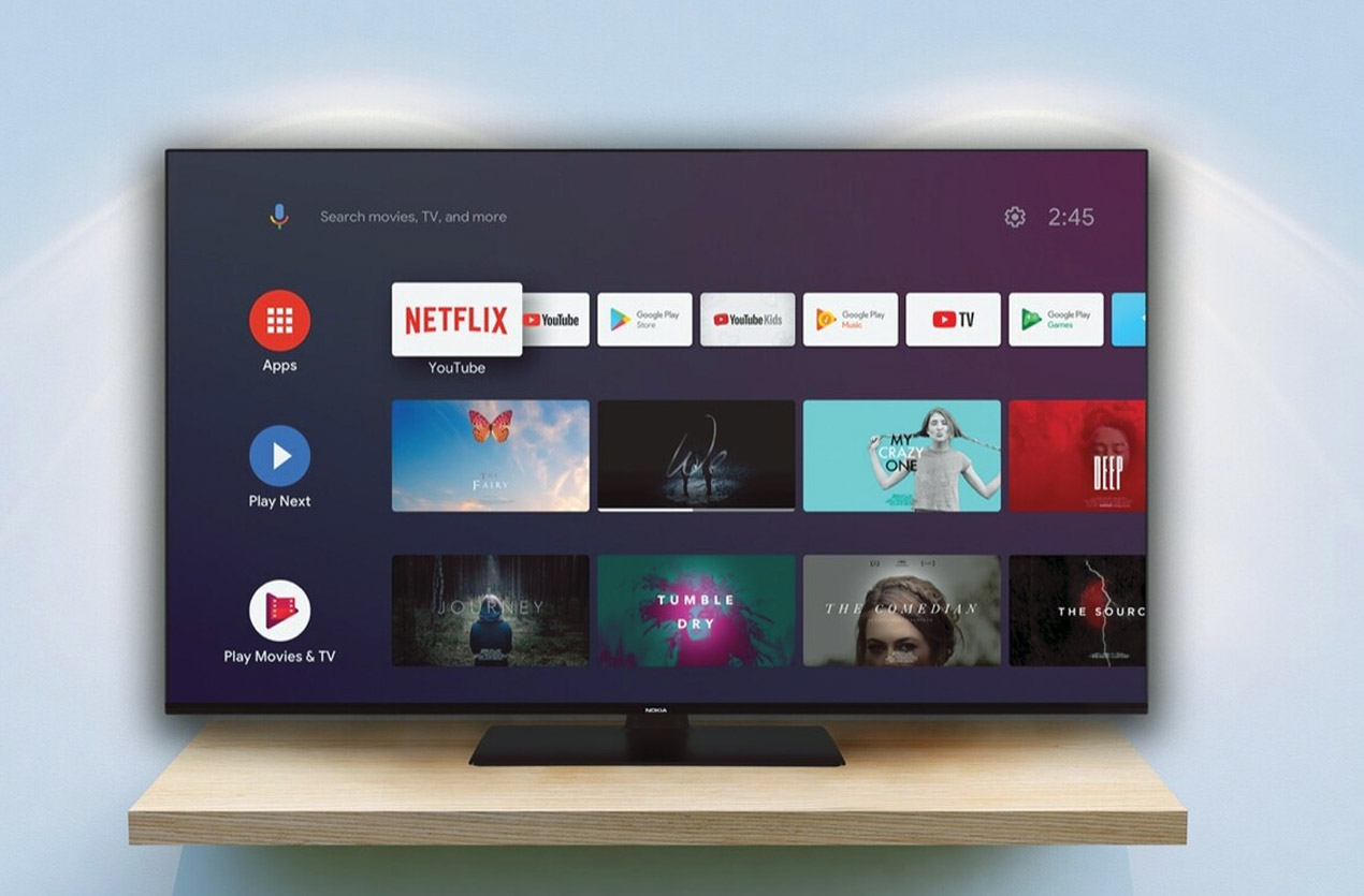 Nokia presentó sus nuevos televisores con Android TV