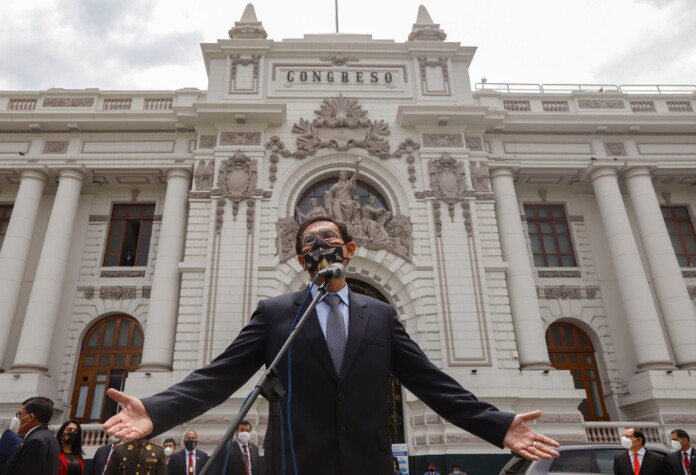 El presidente de Perú Martín Vizcarra - Foto: Telam