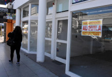 Persiana baja: Chubut lidera el cierre de comercios por la pandemia