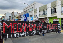Jornada de lucha en contra de la minería: manifestaciones públicas y presión sobre legisladores Jornada de lucha en contra de la minería: manifestaciones públicas y presión sobre legisladores