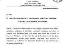 Habrá que hablar con “propiedad” para “cobrar” la pauta municipal en los medios de comunicación Habrá que hablar con “propiedad” para “cobrar” la pauta municipal en los medios de comunicación