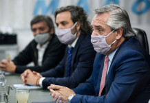 Se vence el “distanciamiento social” y el Gobierno define cómo incluir la vuelta a clases en el nuevo decreto El presidente Alberto Fernández - Foto: Telam