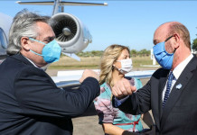 ¡INSFRANDOTADO! El presidente Alberto Fernández junto a Gildo Insfrán -