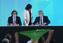 Se oficializó la legalización del aborto. Alberto Fernández: “Hoy es un día de alegría porque cumplí mi palabra” El presidente Alberto Fernández promulgó la ley 27.610 que legaliza la Interrupción Voluntaria del Embarazo (IVE) - Foto: Telam