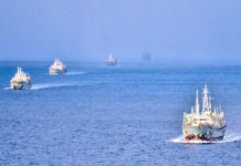 Chile detectó y sigue con tecnología satelital, 400 embarcaciones chinas de pesca ilegal que depredan las costas patagónicas del mar argentino Chile detectó y sigue con tecnología satelital, 400 embarcaciones chinas de pesca ilegal que depredan las costas patagónicas del mar argentino