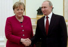 Angela Merkel y Vladimir Putin conversaron sobre posible una "producción conjunta de vacunas"
