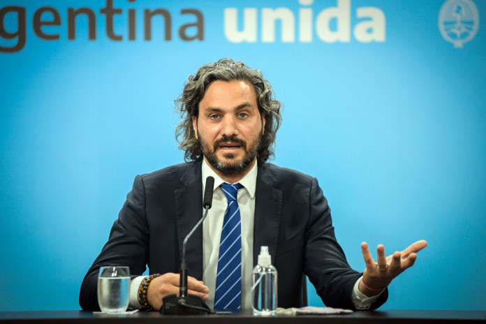 El jefe de Gabinete, Santiago Cafiero