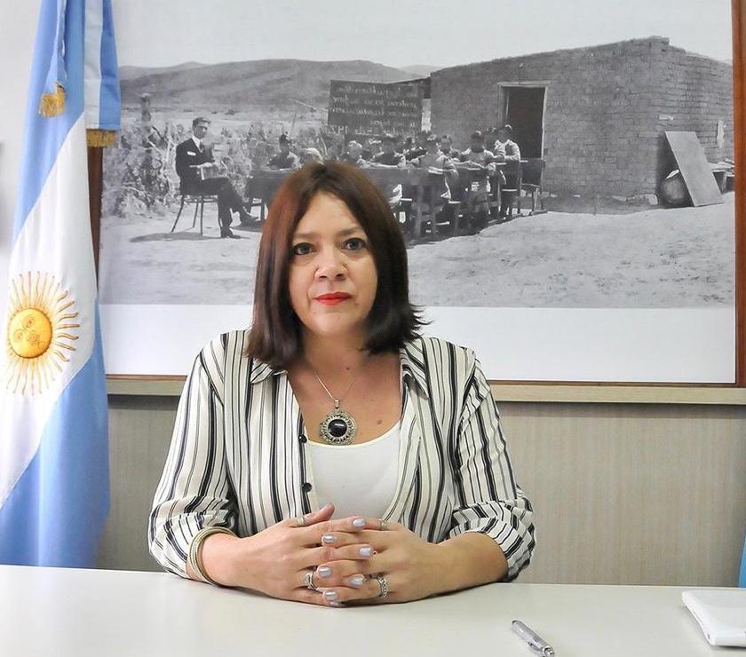 Florencia Perata Ministra de Educación de Chubut