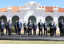 El Presidente les prometió a los gobernadores un megaplan de obra pública para el año electoral Corrientes: El presidente Alberto Fernández encabeza en Yapeyú el acto en conmemoración del 243 aniversario del nacimiento del General San Martín - Foto: Telam
