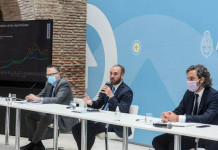 Reunión clave: los empresarios aplaudieron a Guzmán, reclamaron por la informalidad y pidieron por la vacuna Reunión clave: los empresarios aplaudieron a Guzmán, reclamaron por la informalidad y pidieron por la vacuna