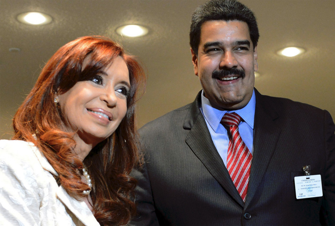 Cristina Kirchner Nicolas Maduro