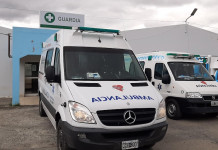 TRAS EL APOYO MILITANTE AL DR BLANCO, EL MÉDICO EN JEFE DE LA UTI RÍO TURBIO HIZO PÚBLICO LAS CARENCIAS DEL HOSPITAL Hospital de Río Turbio - foto gentileza LPA