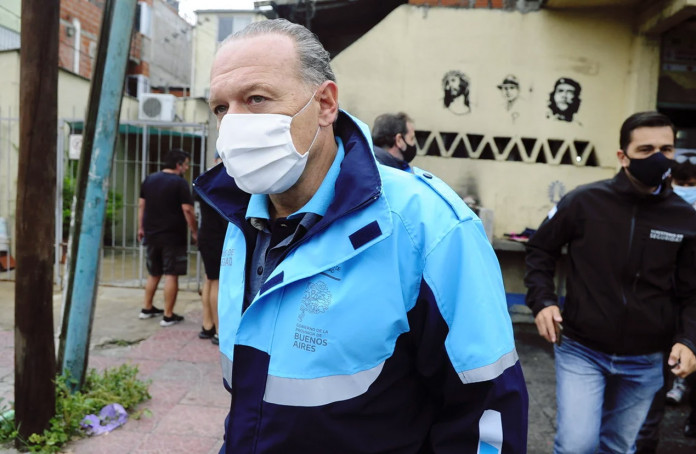 Sergio Berni tomó del cuello a Eduardo Villalba: los detalles de una disputa que llega a Sabina Frederic