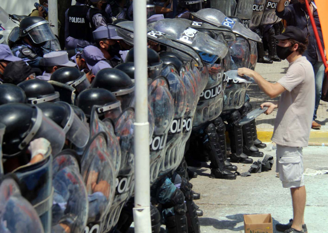 Represión en Formosa - Foto: Telam