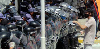 Represión en Formosa - Foto: Telam