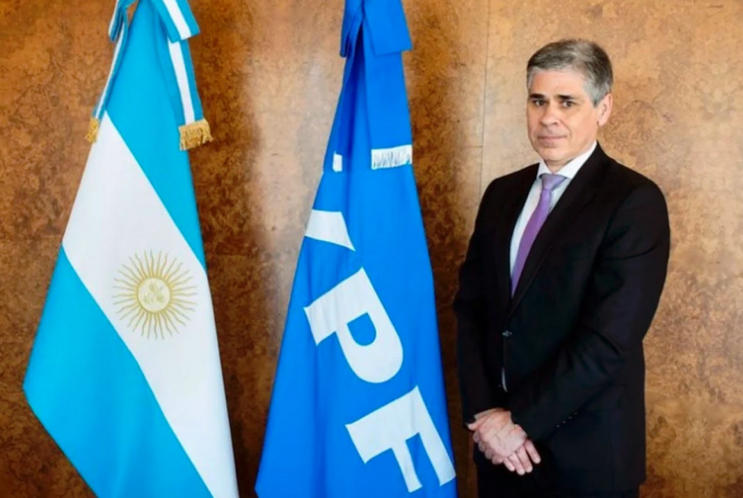 El presidente de YPF Pablo González - Foto: