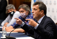 Ley de alquileres: el Gobierno da marcha atrás y la suspenderá por seis meses Sergio Massa - Foto: Telam