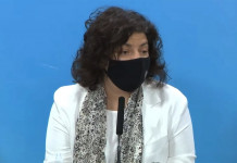 Los 45 distritos que el Gobierno catalogó “de riesgo” para limitar la actividad nocturna La ministra de Salud Carla Vizzotti