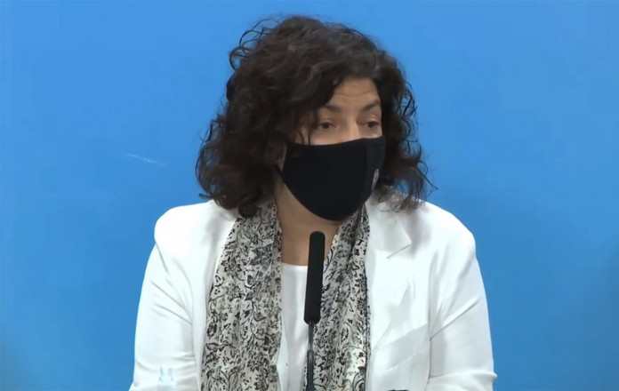La ministra de Salud Carla Vizzotti