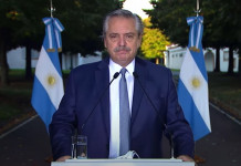 Alberto Fernández anuncio un toque de queda de 00:00 a 06:00