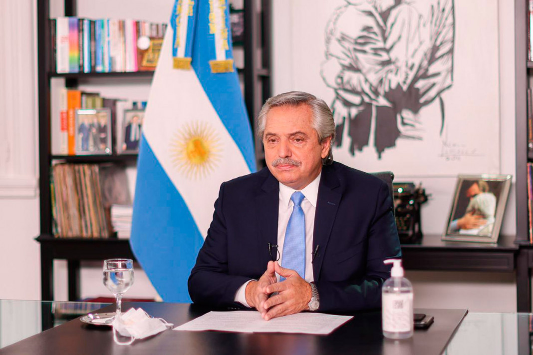 El Presidente Alberto Fernández