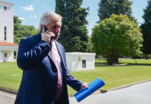 El presidente Alberto Fernández