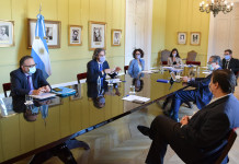 El Gobierno pidió “cumplir” con el confinamiento y adelantó qué pasará a partir del 1° de junio Santiago Cafiero con el gabinete económico