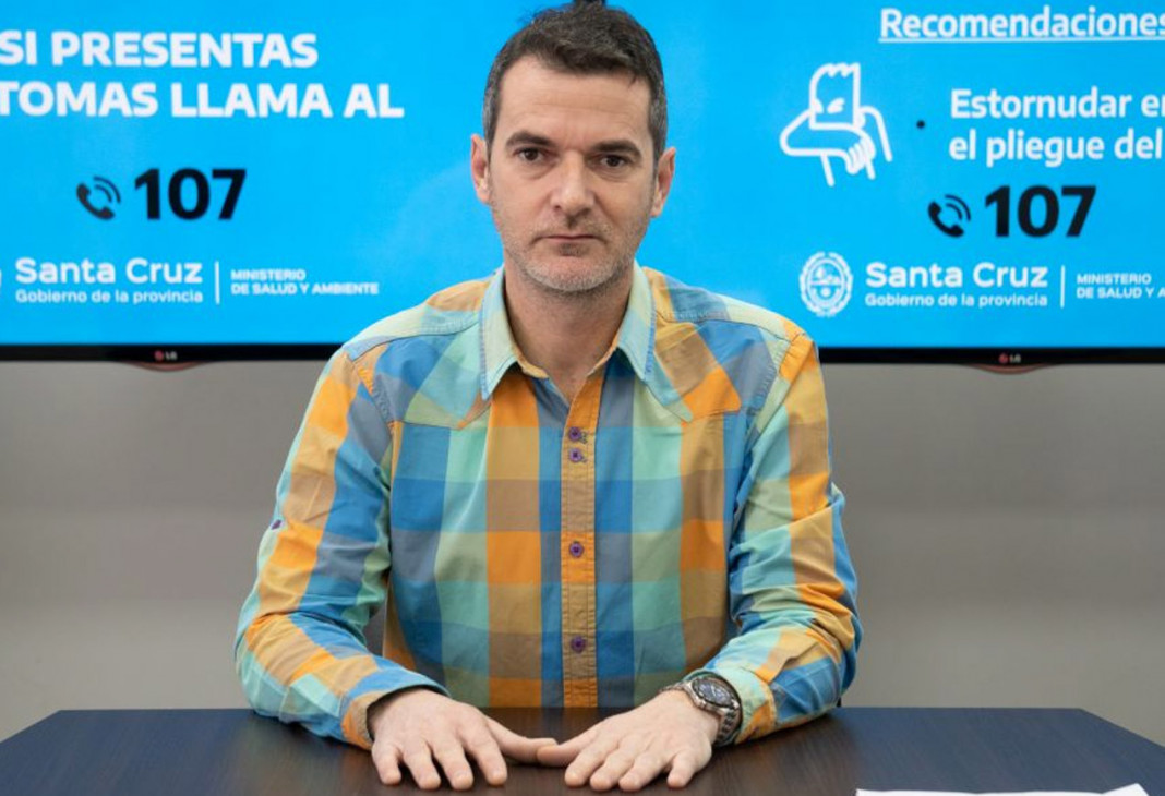 Secretario de Estado de Políticas Sanitarias de la provincia, Ignacio Suárez Moré