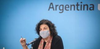 La ministra de Salud, Carla Vizzotti
