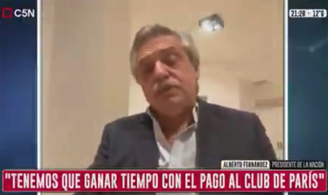 Alberto Fernández: “Quiero ponerme de acuerdo con el FMI lo antes que pueda, el problema es cómo”