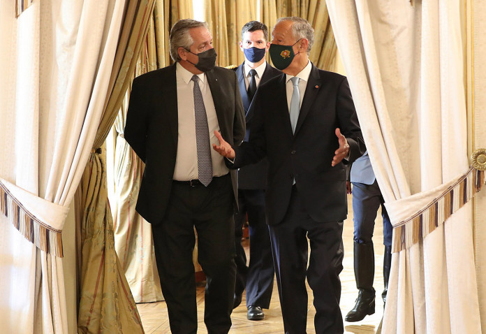 Alberto Fernández, en Portugal: el Presidente pidió “cambiar algunas reglas del sistema financiero internacional”