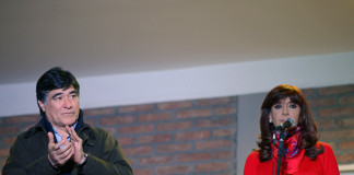 Carlos Zannini junto a Cristina Kirchner - Foto: OPI Santa Cruz/Francisco Muñoz