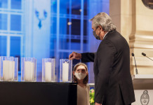 El presidente Alberto Fernández